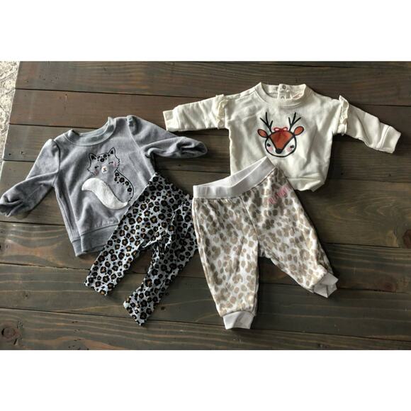 25 piece baby girls Old Navy Wonder Nation Cloud Island Carters size 0-3 months - Picture 2 of 11